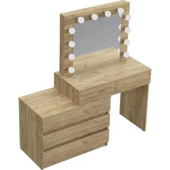 Toaletní stolek Bestent Toaletní stolek s LED zrcadlem