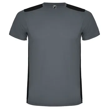 Dámské tričko Dětské sportovní tričko Detroit, ebenová šedá/černá, Velikost 8