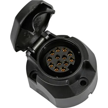 Zásuvka na přívěsný vozík 13 pólová č.1