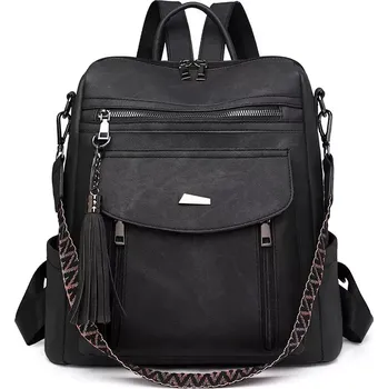 Crossbody batůžek s popruhem Veron Černý 17L