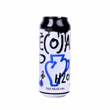 Rostlinné mléko Něcojako H2O - perlivá voda - 500 ml - plechovka