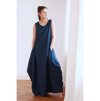 Dámské šaty Lotika Vzdušné 100% lněné šaty Lotika 779361