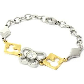 Náramek Giovanni Bertolucci Náramek s motýlkem s kamínkem a zlatými komponenty 701787