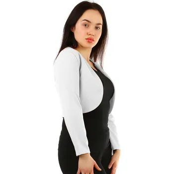 Bolerko TopMode Bolerko s dlouhým rukávem pro plnoštíhlé 411802