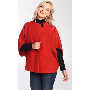 TopMode Elegantní pončo z vlny 1128610