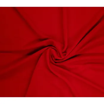 Elastanová látka 140 g/m2, šíře 200 cm, červená