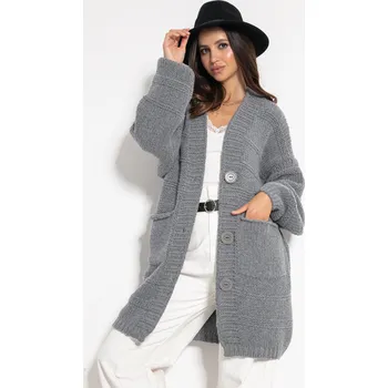 Dámský svetr TopMode Oversize svetr ze 100% vlny 762918