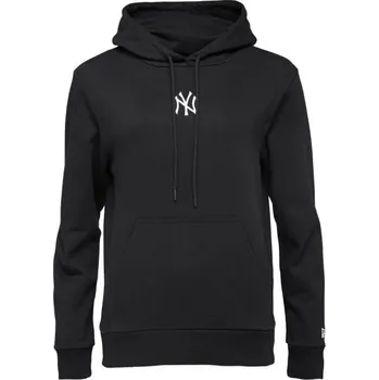 Dámská mikina Dámská mikina New Era NEW YORK YANKEES MLB MIDI LEAGUE ESSENTIAL HOODIE XS Černá, Bílá