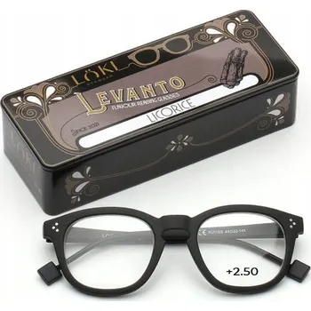 Brýle na čtení +2.5 Dioptrie LOKI - ITALY Brýle na počítač s filtrem modrého světla, brýle na čtení