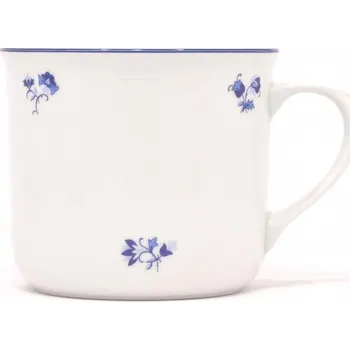 Český porcelán Hrnek vařák 0,65 l házenka modrá, Český porcelán a. s.