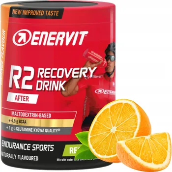 Iontový nápoj ENERVIT R2 RECOVERY DRINK CARBO SPORT PROTEIN POTRENINGOVÝ NÁPOJ REGENERACE 400g