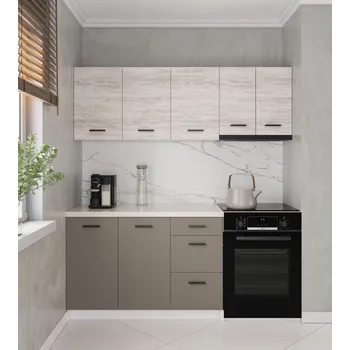 Kuchyňská linka VerDesign VANESA kuchyňská sestava 180, artwood/toffi