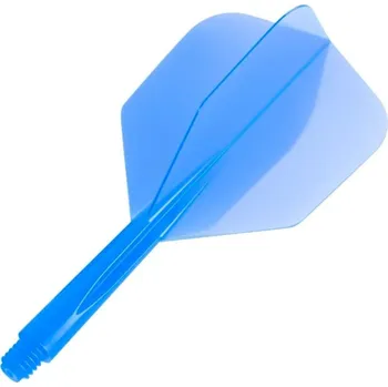 Příslušenství pro šipky Condor Letky Zero Stress - Small - Short - Clear Blue CN046