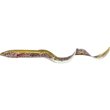Rybářský háček Gumová nástraha Savage Gear Real Eel 30cm 56gr Green Lamprey