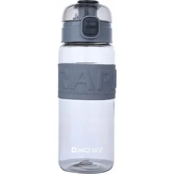 LÁHEV NA VODU LAHEV NA PITÍ 650ML ŠEDÁ