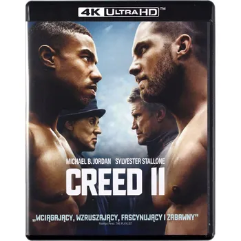 Blu-ray film Creed II Blu-ray 4K disk