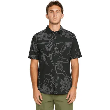 Pánská móda VOLCOM košile - Cad Floral Ss (STH) velikost: S