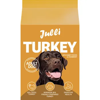Krmivo pro psa JULLI Dog Grain Free Adult rich in fresh Turkey & Potato 12kg