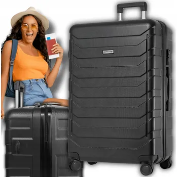 Omna střední tvrdý kufr z ABS Arizona 63L černý 63 l