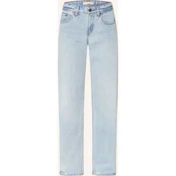 Dámské oblečení Levi's® Dámské Rovné Džíny Low Loose, 43 light indigo - worn...