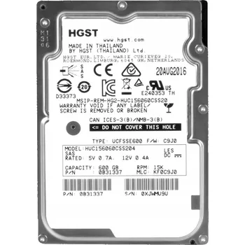 Interní pevný disk HGST 600GB 15K 128MB SAS-3 2,5'' HUC156060CSS204