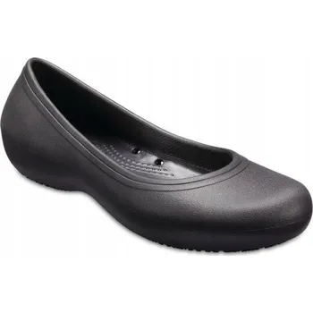 Dámská obuv Baleríny Crocs At Work Flat W7 37,5 Černé