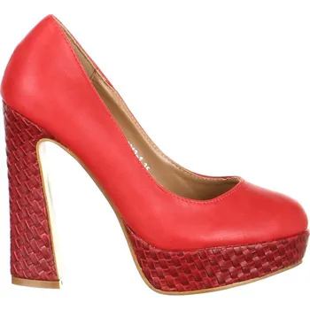 Dámské lodičky TopMode Moderní lodičky s neobvyklým podpatkem 84054