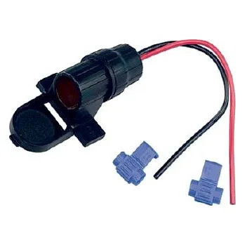 Zásuvka zapalovače s uzávěrem 12/24 V