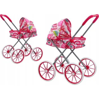 Kočárek pro panenku Kočárek pro panenky, golfové hole LEAN Toys kočárek