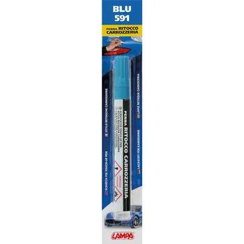 Korekční pero na lak vozidla, modrá 10 ml_BLU03