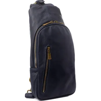 Kabelka TopMode Crossbody kabelka z pravé kůže 482896