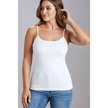 Dámské noční prádlo TopMode Bavlněné jednobarevné tílko Basic 696273