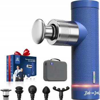 Masážní přístroj BOB AND BRAD A7 Mini Hloubkový Masážní Přístroj 11MM USB C pro Uvolnění Svalů - Modrý