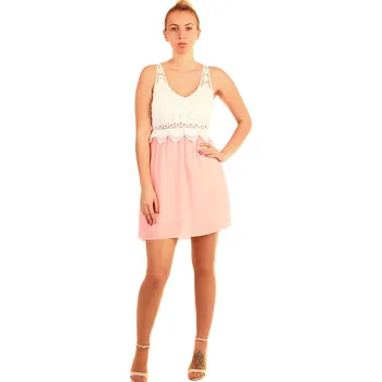 Dámské šaty TopMode Krátké šaty s krajkovými zády 293946