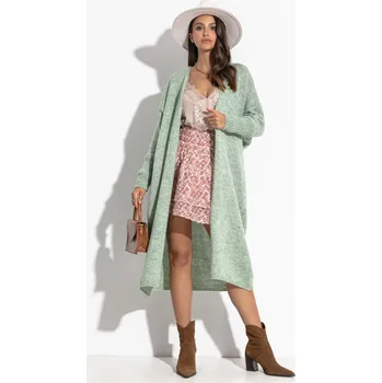 Dámský svetr TopMode Úžasně měkký dlouhý kardigan s vlnou 755546