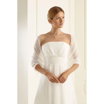 Bolerko TopMode Svatební šifonový šál 931437