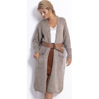 Dámský svetr TopMode Jemný kardigan s vlnou 573949