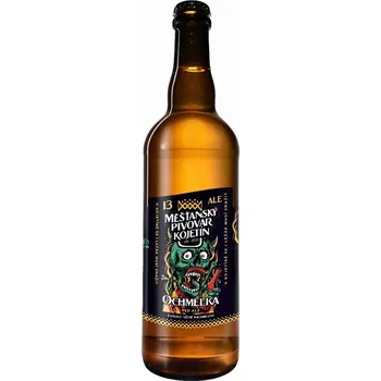 Pivo KOJETÍN 13 OCHMELKA silné polotmavé svrchně kv. IPA/RED ALE 0,75 sklo 5,6,%