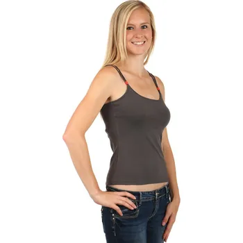 TopMode Dámské krátké tílko s dvojitými ramínky 65118