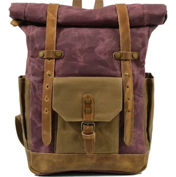 Městský batoh TopMode Voděodolný velký plátěný batoh 729425