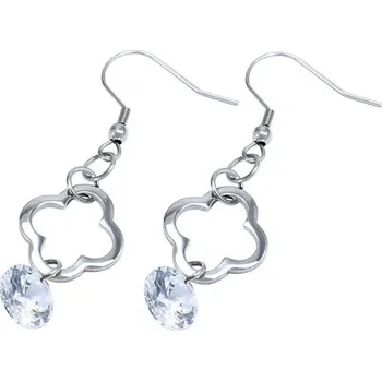 Náušnice TopMode Visací náušnice s kamínkem 702402