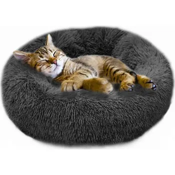 Pelíšek pro psa Pako Jeans polštář pro psa šedý 50 cm x 50 cm