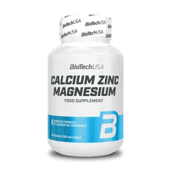 BioTech Calcium Zinc Magnesium 100 tbl