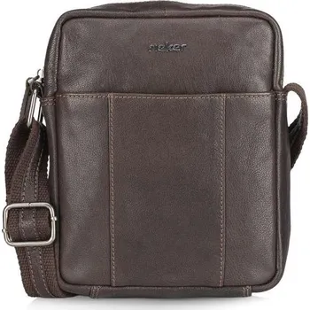 Kabelka Pánská taška RIEKER 9006 hnědá W5 -UNI-