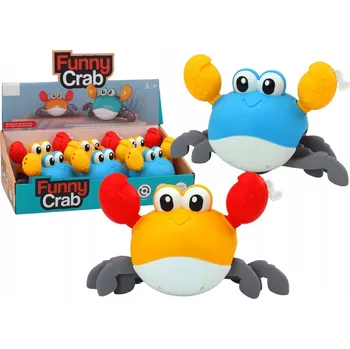 Hračka pro nejmenší HRAČKA DO VODY NATAHOVACÍ PLAZIVÝ KRAB JE URČEN PRO DĚTI