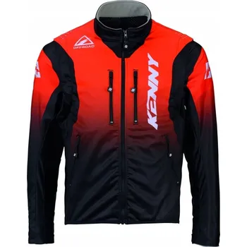 Moto bunda Kenny Racing Moto Softshellová bunda Oranžová XL