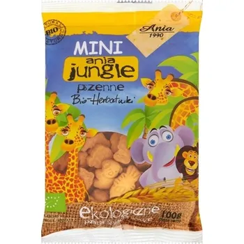 ANIA Bio mini Sušenky Jungle 100g