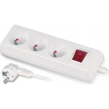 Prodlužovací kabel SCHMITH PRODLUŽOVACÍ KABEL 3 zásuvky s vypínačem 1,5M