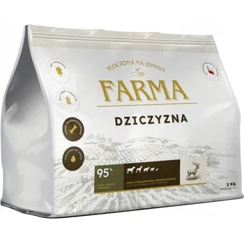Krmivo pro psa Farma Suché Krmivo s Divočinou Hypoalergenní Lisované za Studena 2kg