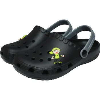 Chlapecké pantofle Kenbo Chlapecké gumové nazouváky černé